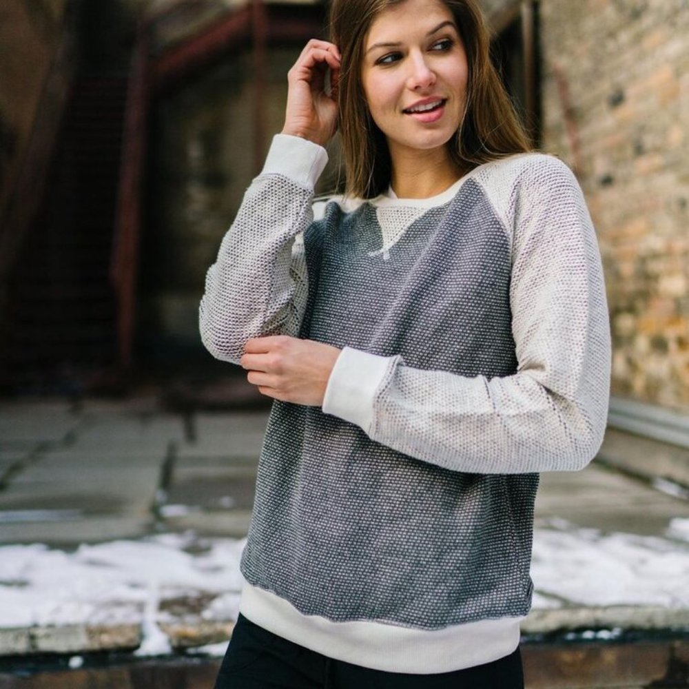 NWOT Zyia Binary Sweatshirt